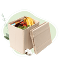 Collapsible Grocery Shopping Bags household storage bags with nature-inspired artwork