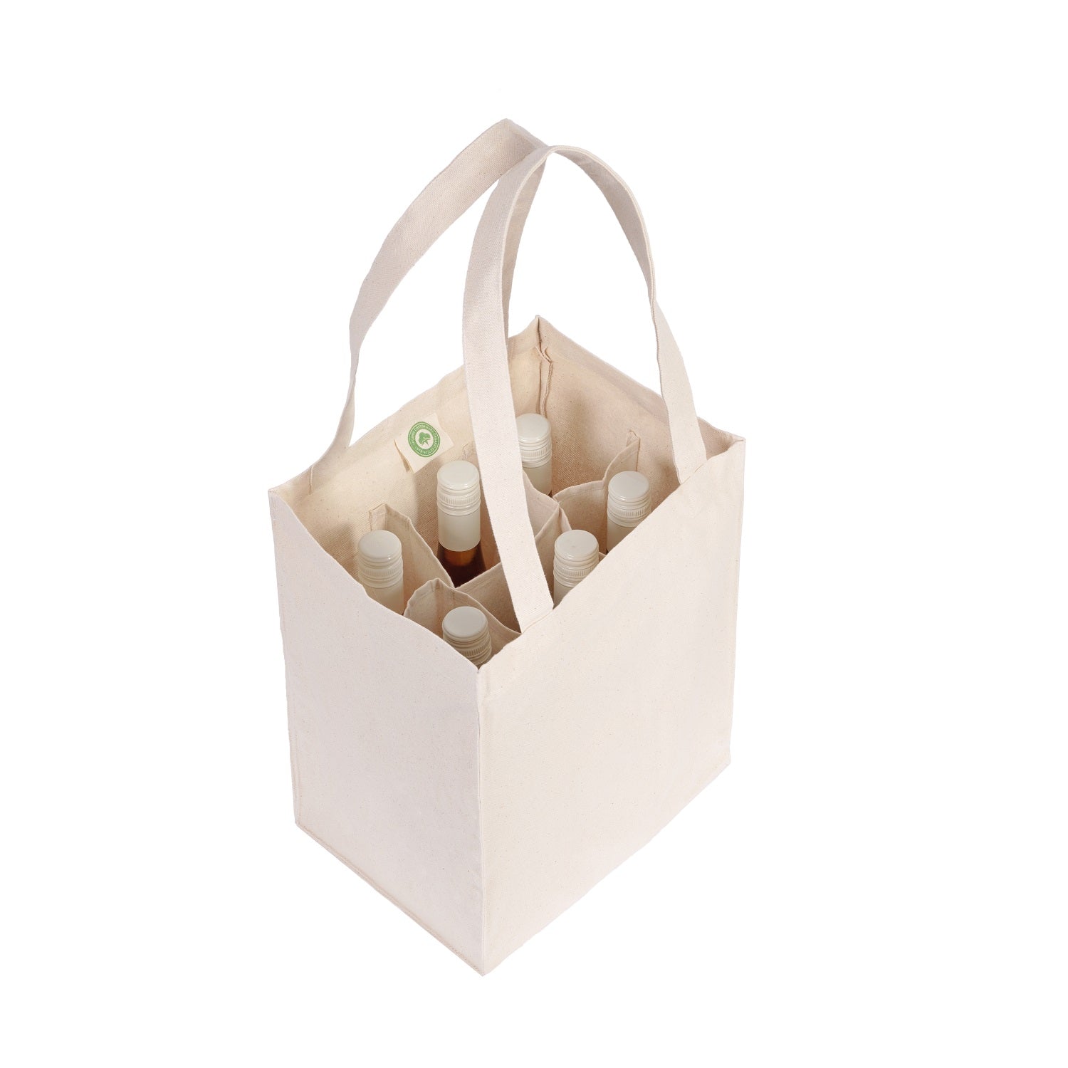 Canvas Wine Tote wall art with nature-inspired artwork - product view 4