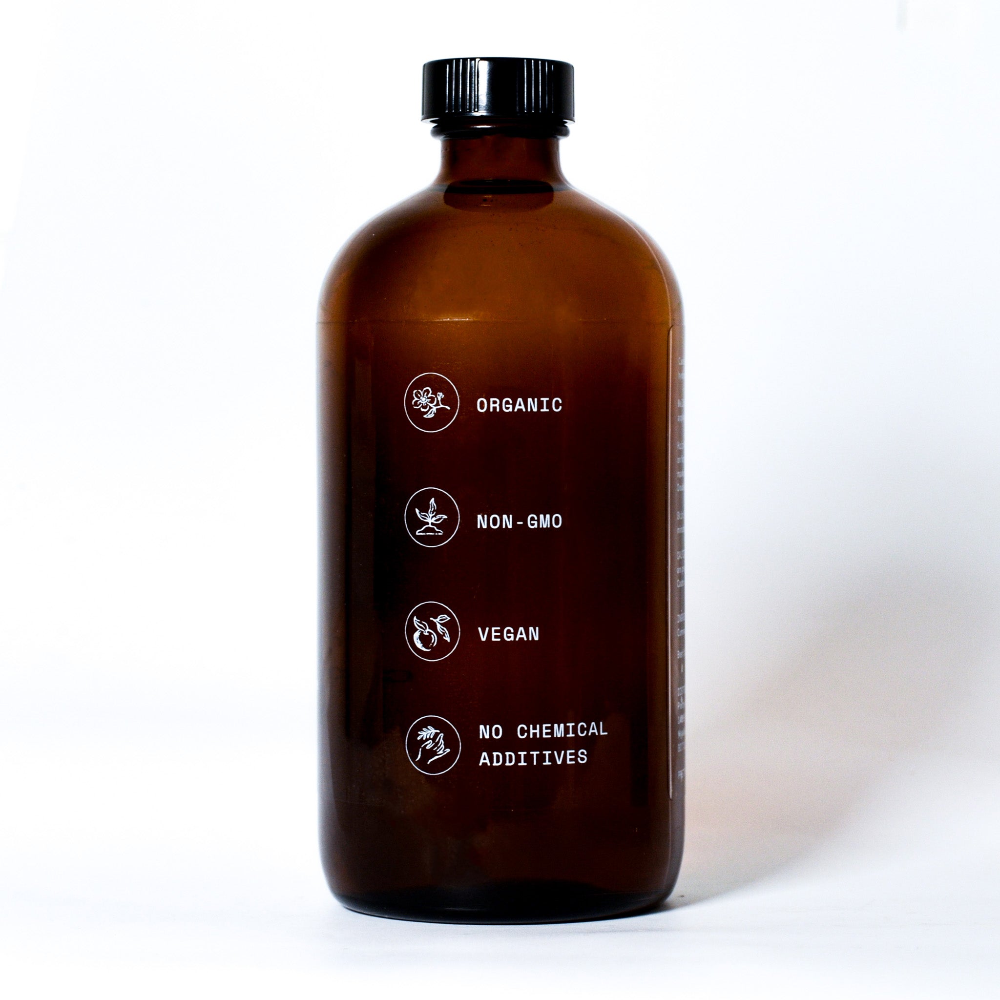 Organic Pure Castor Oil + Cloth Pack Bundle uncategorized / needs cleanup with nature-inspired artwork - product view 3