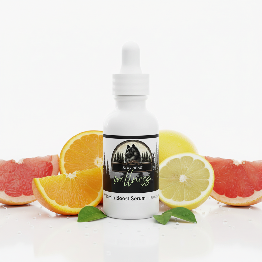 Citrus vitamin C mockup