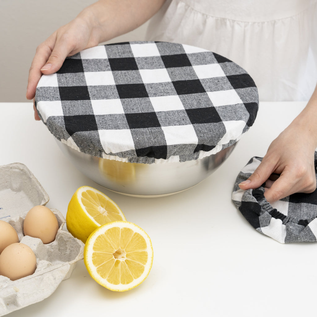 Cloth Bowl Covers uncategorized / needs cleanup with nature-inspired artwork - product view 6