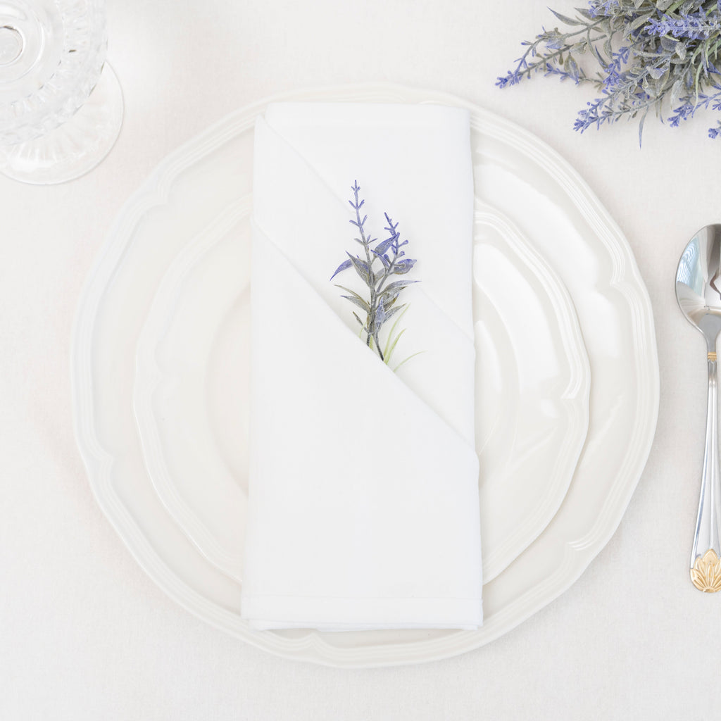 Flour Sack Napkins uncategorized / needs cleanup with nature-inspired artwork - product view 6