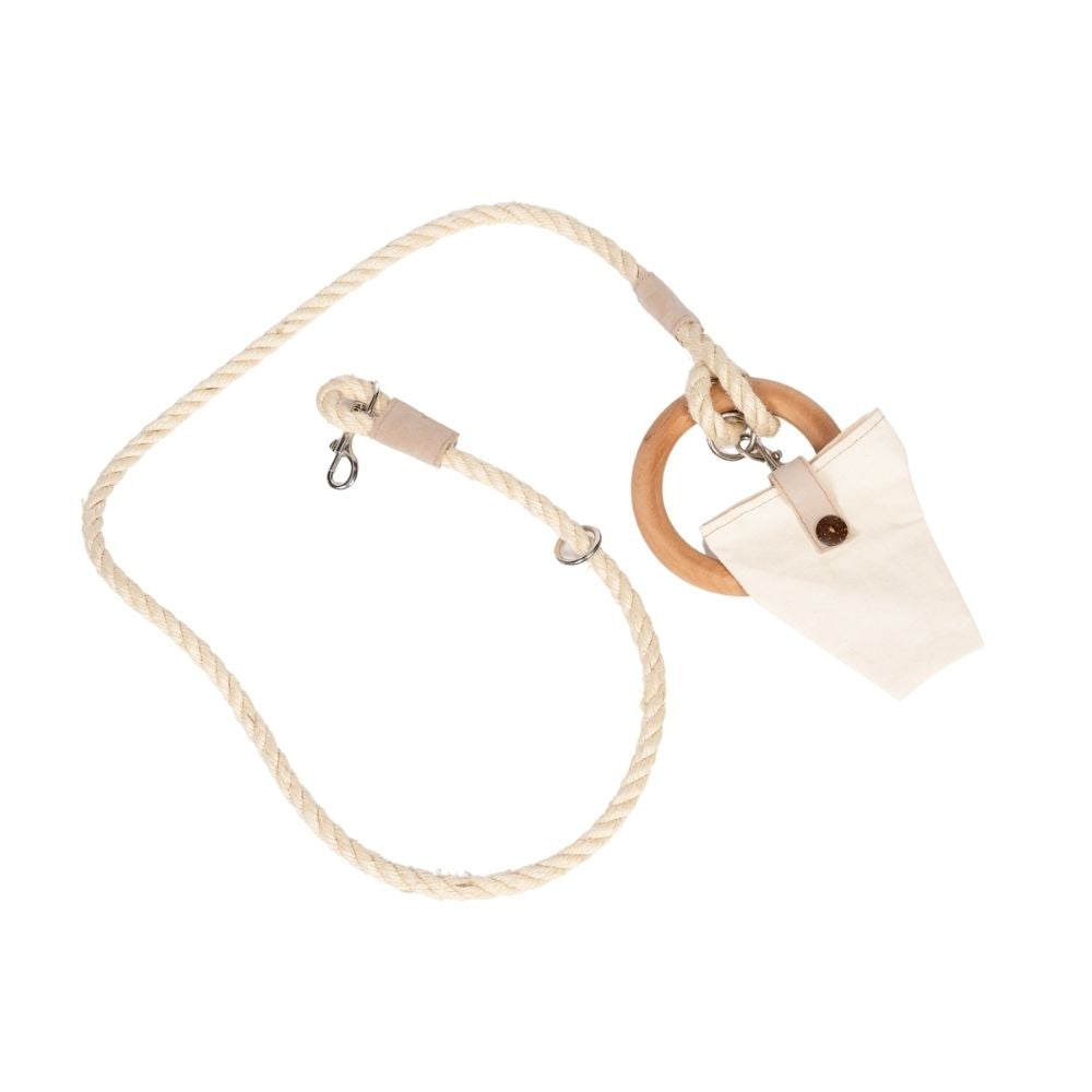 Country Living Carbon Neutral Dog Leash with Small Storage Bag pet leashes with nature-inspired artwork - product view 6