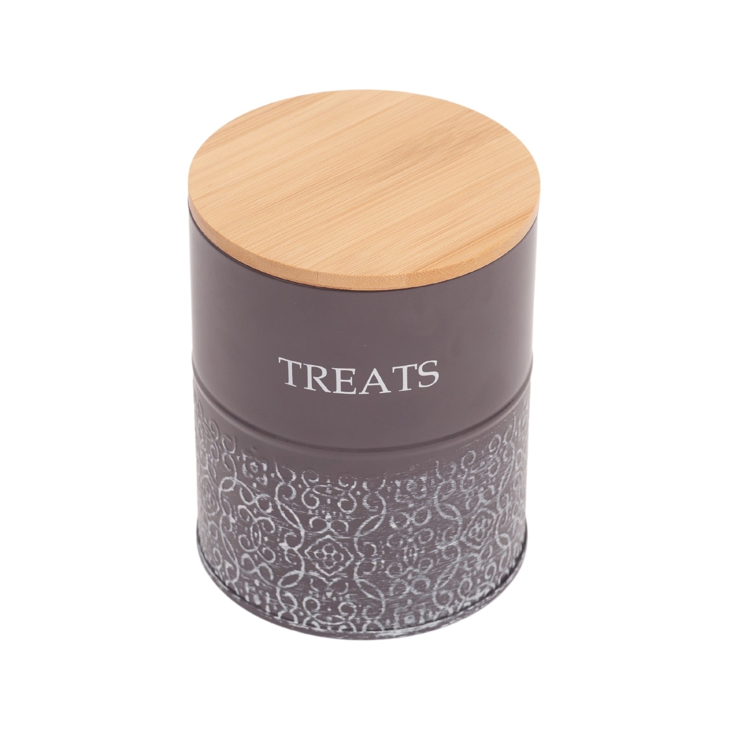 Country Living Dog Treat Canisters containers with nature-inspired artwork - product view 3