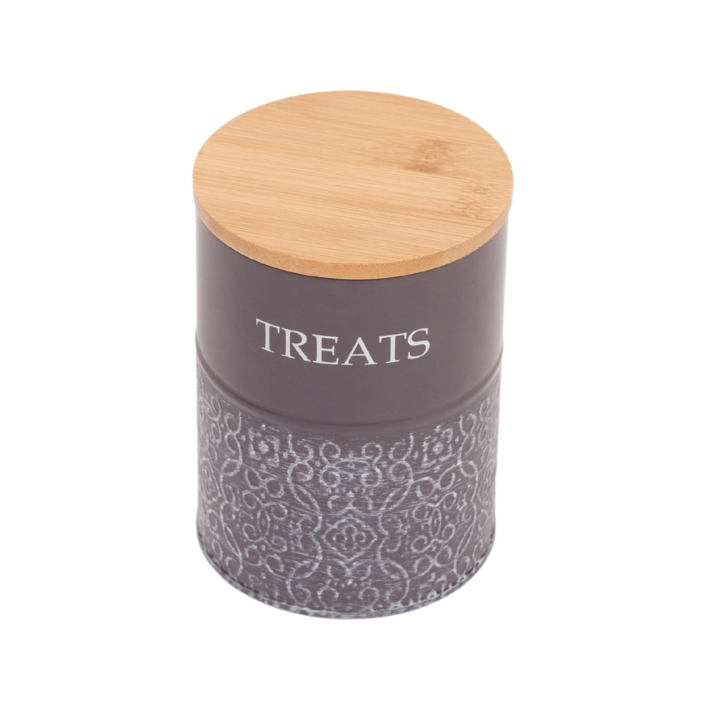 Country Living Dog Treat Canisters containers with nature-inspired artwork - product view 5
