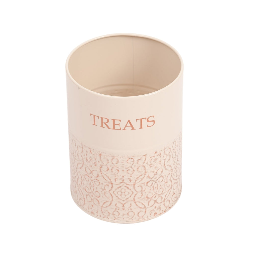 Country Living Dog Treat Canisters treat jar with nature-inspired artwork - product view 9