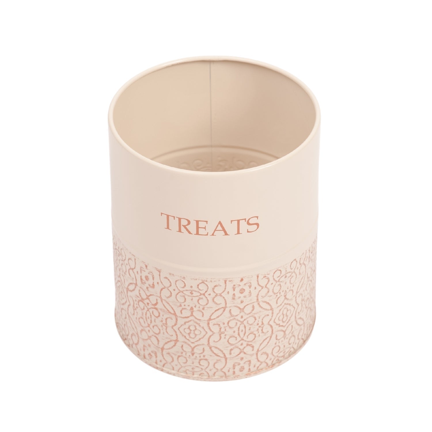 Country Living Dog Treat Canisters treat jar with nature-inspired artwork - product view 10
