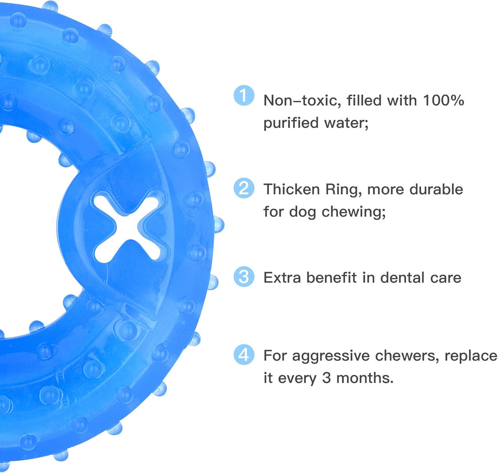 Pet Teether Cooling Chew Toy for Dogs Teething uncategorized / needs cleanup with nature-inspired artwork - product view 10