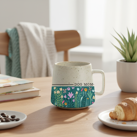 Dog Mom Mug Lifestyle Mockup