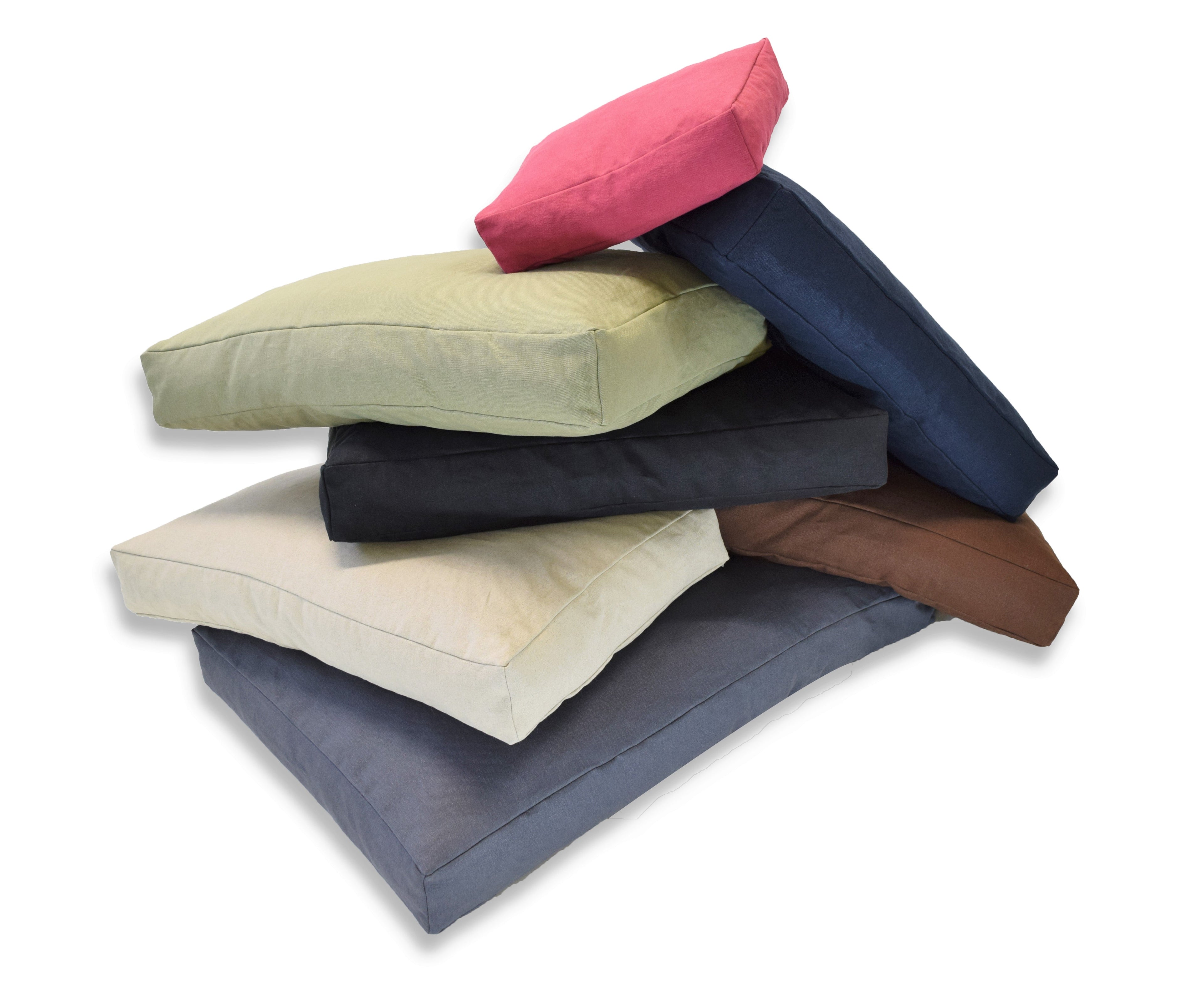 Premium Hemp Dog Bed home products with nature-inspired artwork - product view 9
