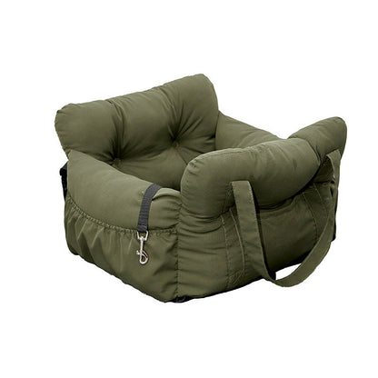 Pet Car Pet Bed Dog Safety Seat Multifunctional Dogs and Cats Pet uncategorized / needs cleanup with nature-inspired artwork - product view 10