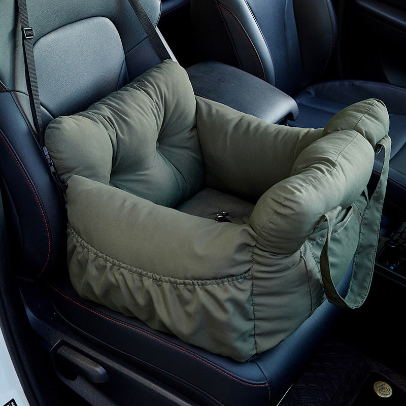 Pet Car Pet Bed Dog Safety Seat Multifunctional Dogs and Cats Pet uncategorized / needs cleanup with nature-inspired artwork - product view 2