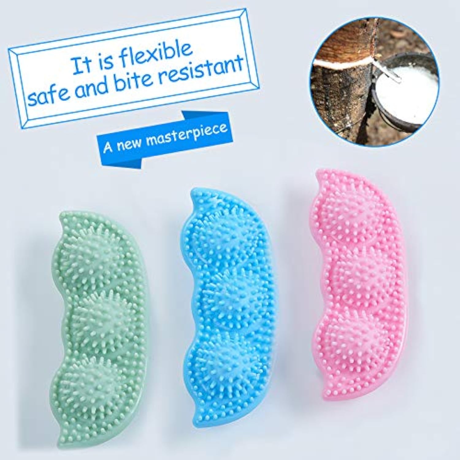 Puppy Chew Toys for Teething Puppies Teething Toys 360 Clean Pet uncategorized / needs cleanup with nature-inspired artwork - product view 2
