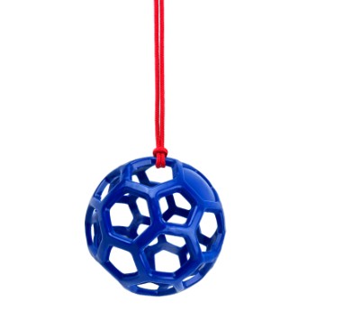Stable Hanging Hay Feeder Toy Ball uncategorized / needs cleanup with nature-inspired artwork - product view 6