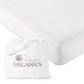 Organic Waterproof Jersey Knit Mattress Cover mattress pad with nature-inspired artwork