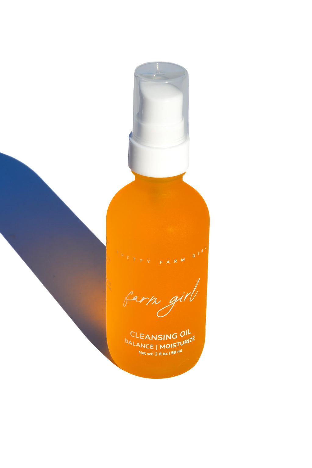 Farm Girl Cleansing Oil face cleanser with nature-inspired artwork - product view 2
