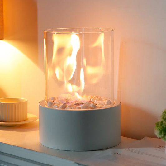 11“H Large Tabletop Fire Bowl Pot Fireplace