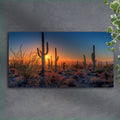 Desert Dusk Canvas wall art with nature-inspired artwork