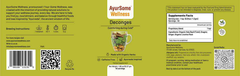 Deconges Tea tea & infusions with nature-inspired artwork - product view 6