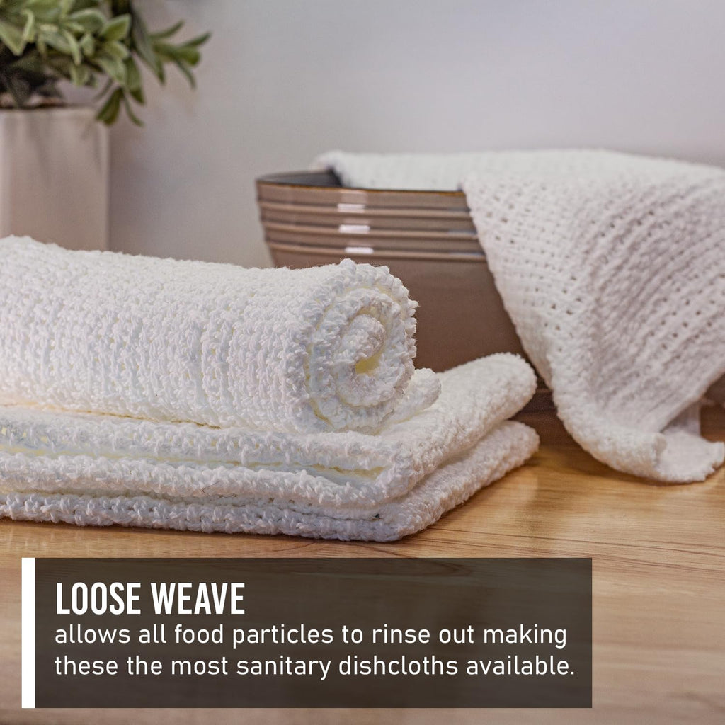 100% Cotton Dishcloths 11" X 11" dishcloths with nature-inspired artwork - product view 6