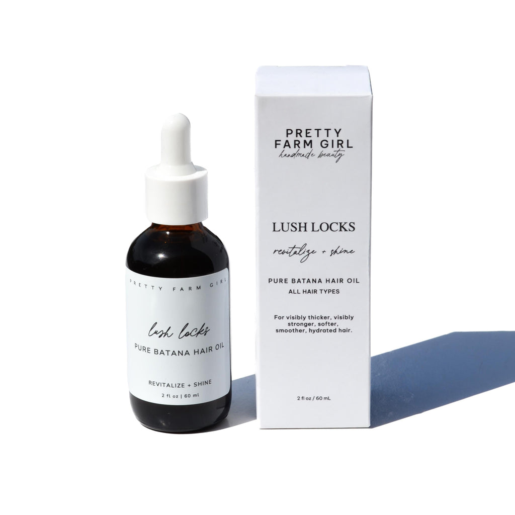 Lush Locks hair care with nature-inspired artwork - product view 2
