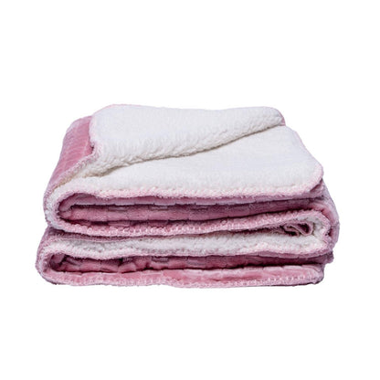 Family Textured Luxury Sherpa Pet Blanket (50" X 60") home decor with nature-inspired artwork - product view 4