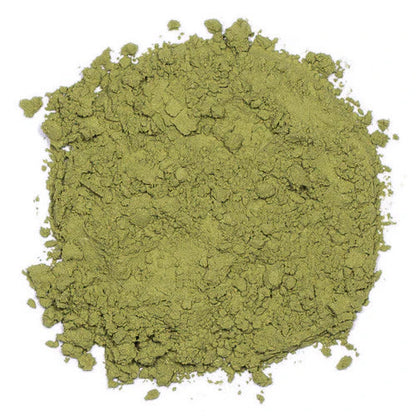 Matcha Latte Powder matcha with nature-inspired artwork