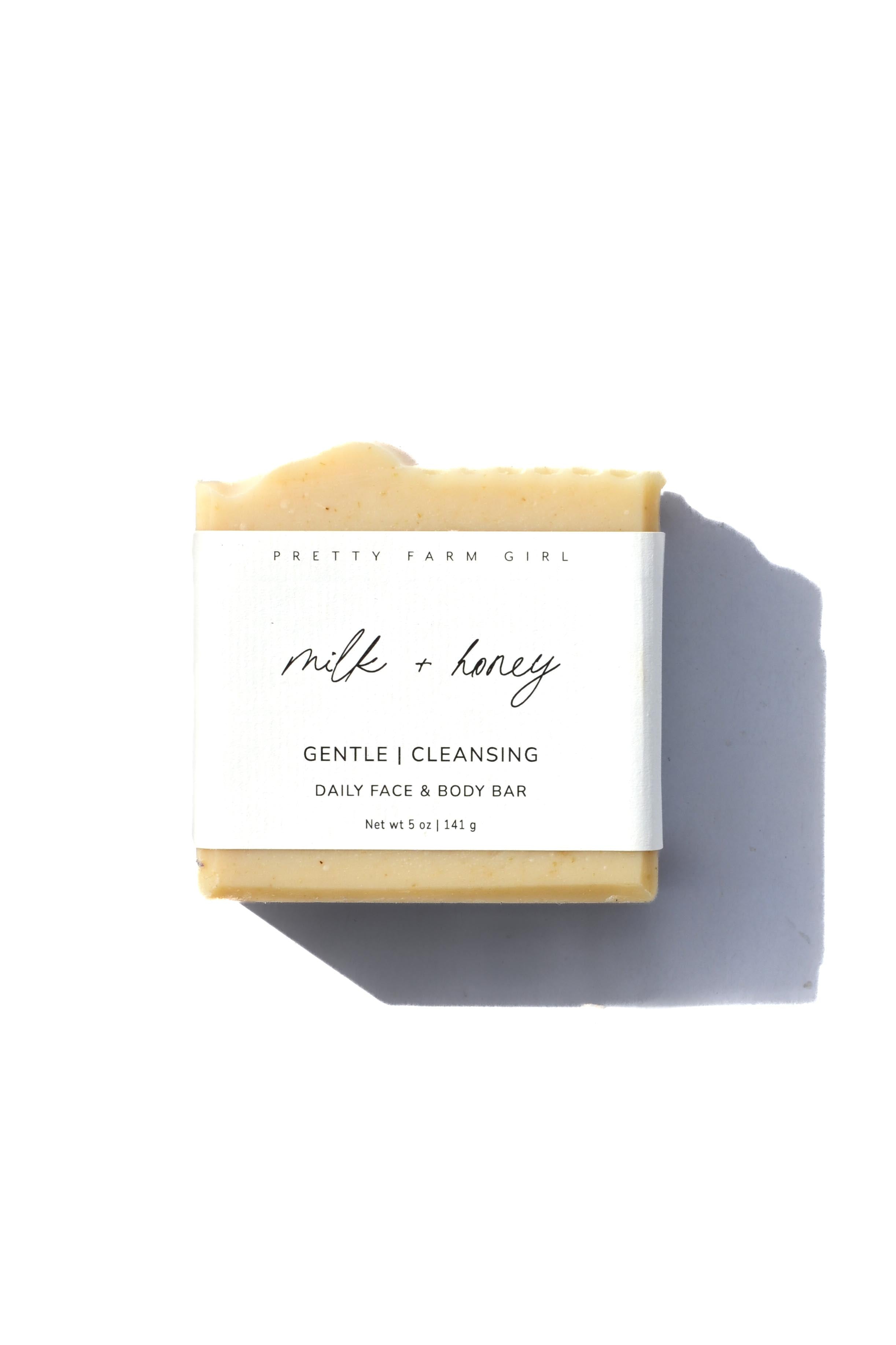 Fragrance Free Handmade Tallow + Goat Milk Soap Bar Trio uncategorized / needs cleanup with nature-inspired artwork - product view 3