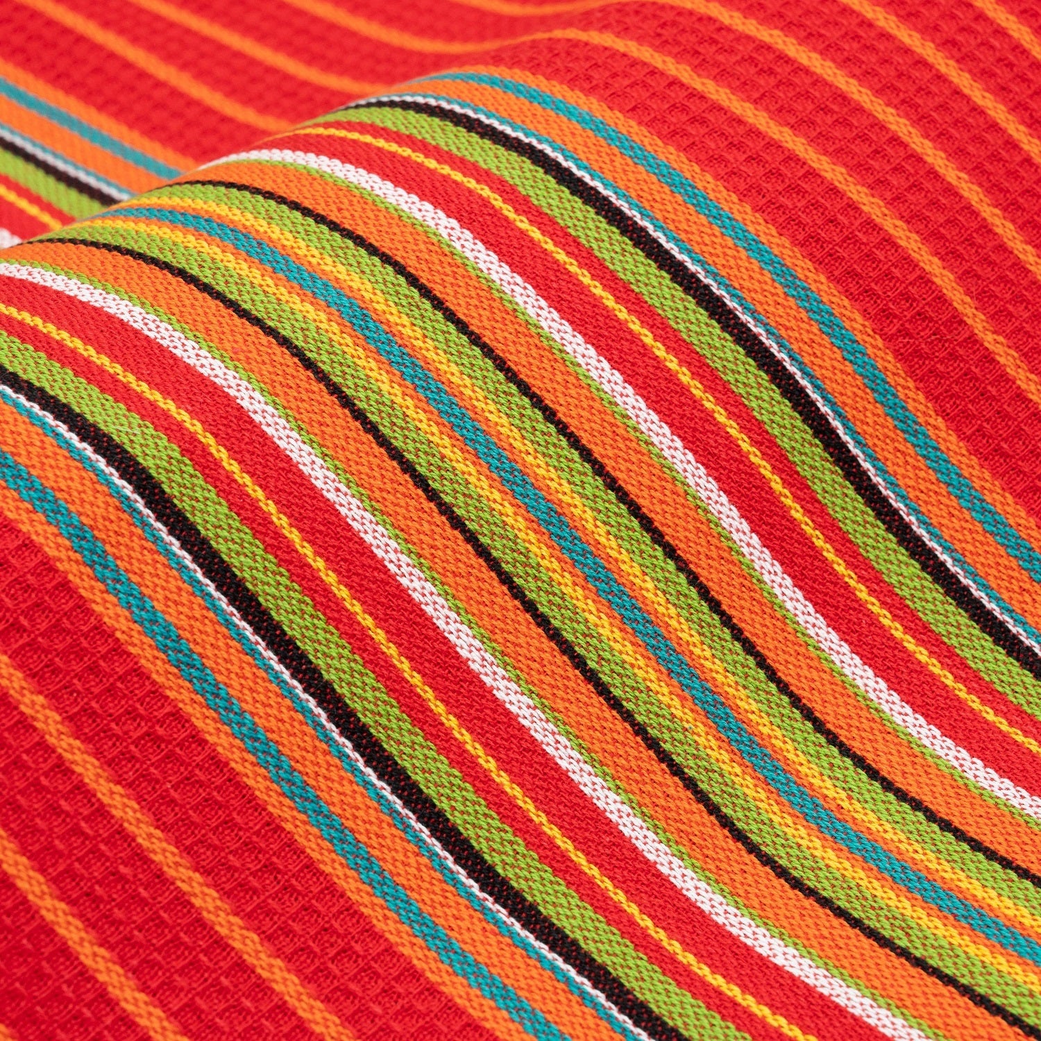 Salsa Stripe Kitchen Towels home decor with nature-inspired artwork - product view 5