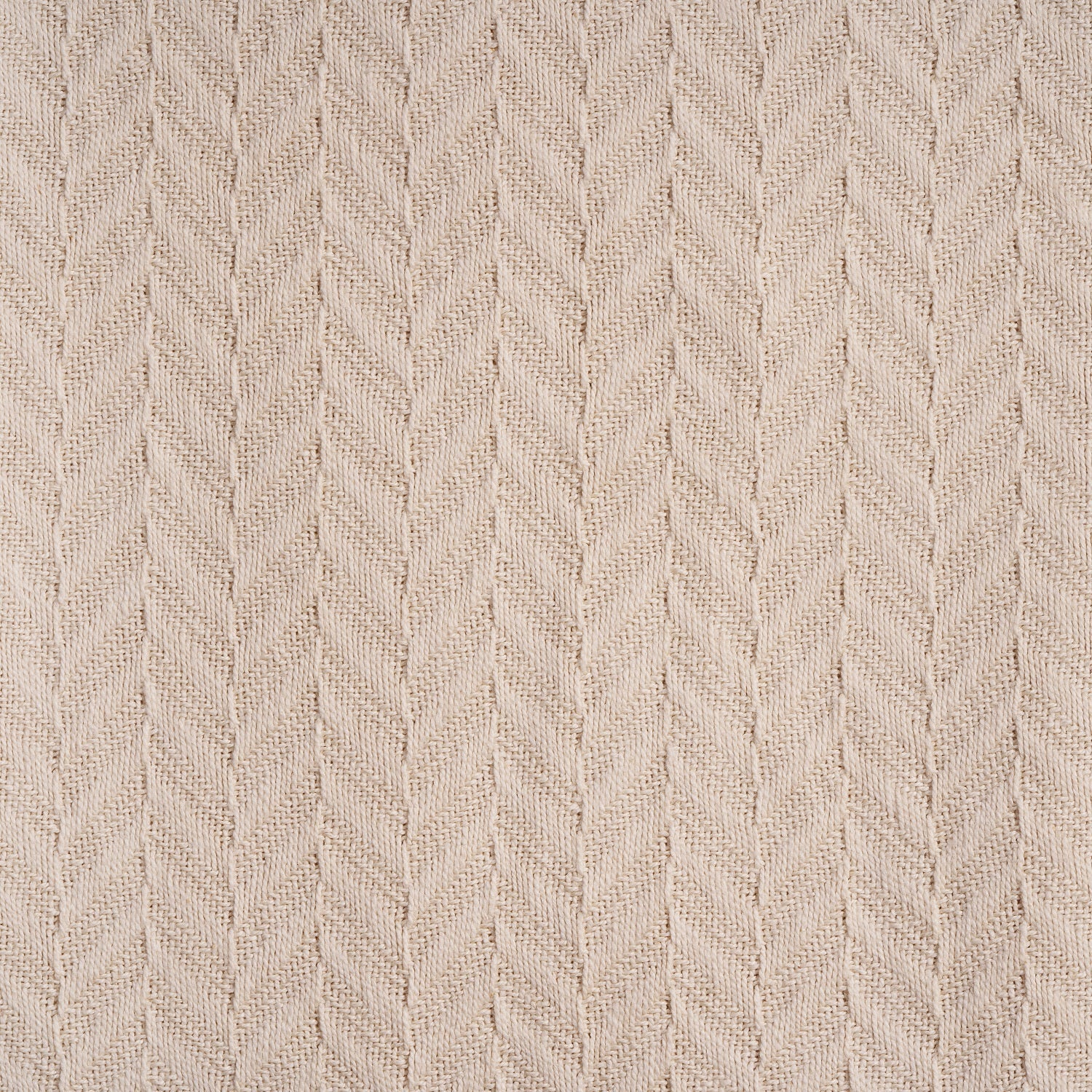 Herringbone Cotton Blanket home decor with nature-inspired artwork - product view 2