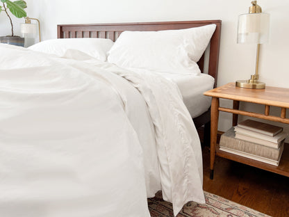 Organic Percale Bed Sheets Set uncategorized / needs cleanup with nature-inspired artwork