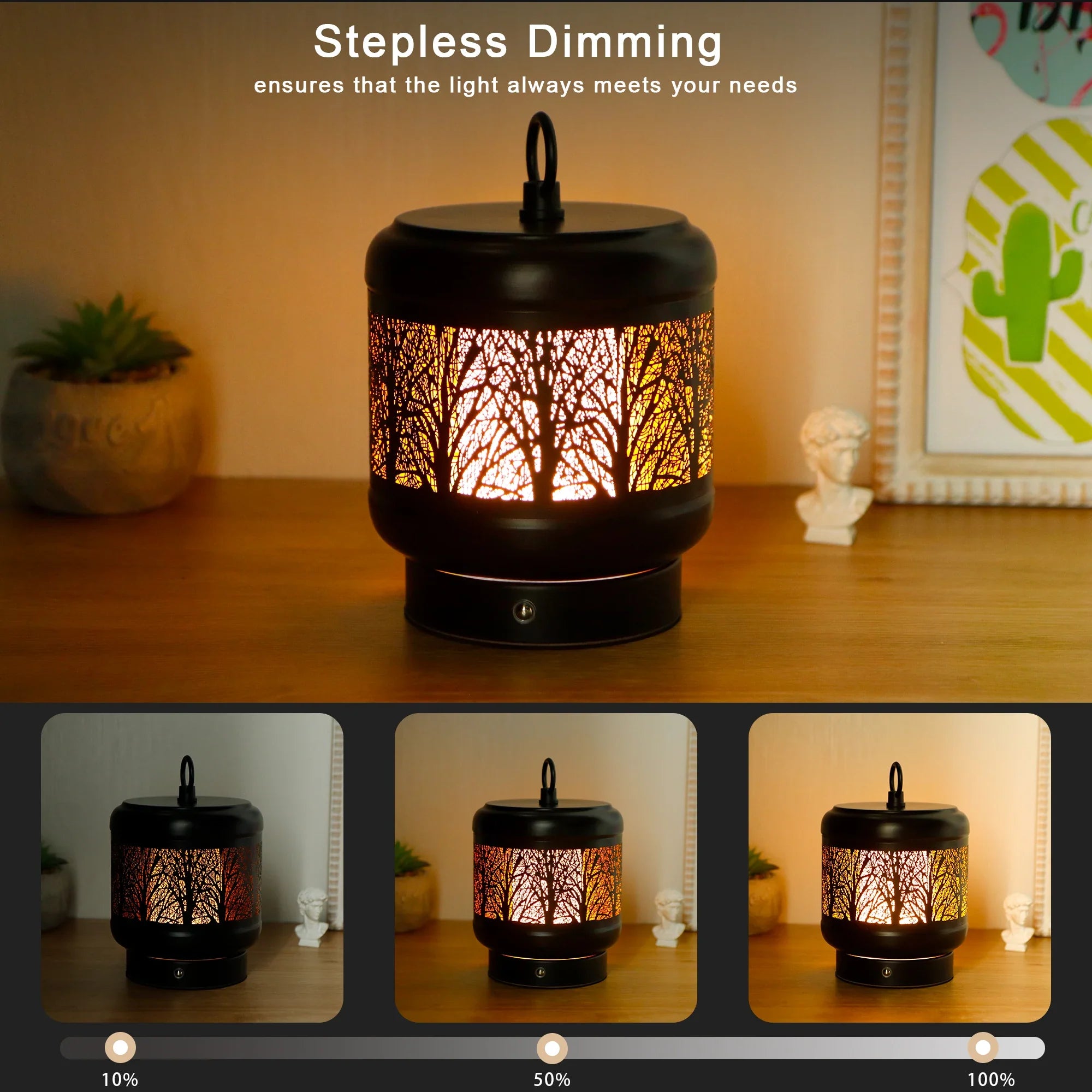 4000mah Rechargeable Battery Operated Desk Lamp uncategorized / needs cleanup with nature-inspired artwork - product view 4