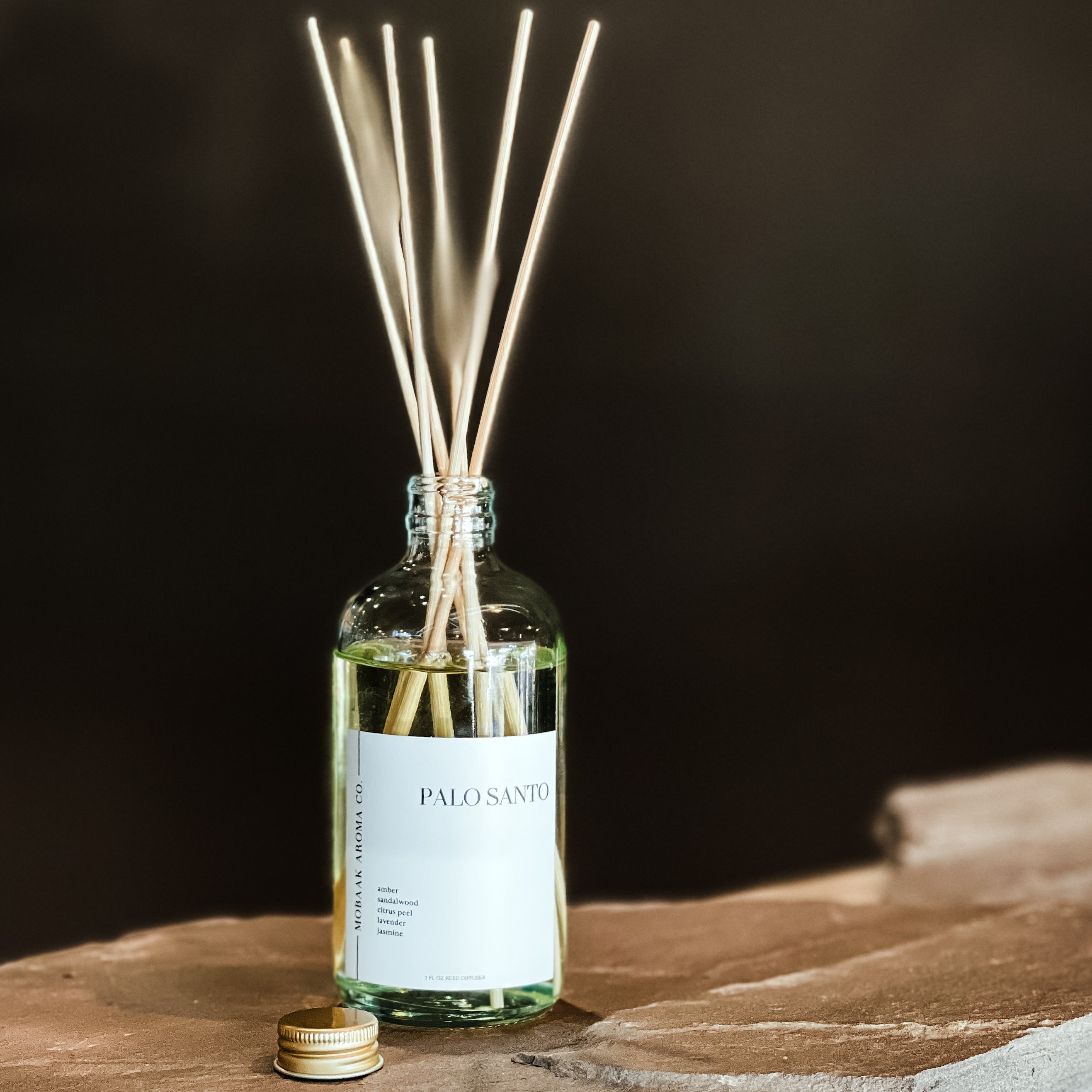 Palo Santo Reed Diffuser uncategorized / needs cleanup with nature-inspired artwork