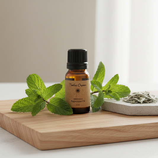 Peppermint Essential Oil Product Mockup