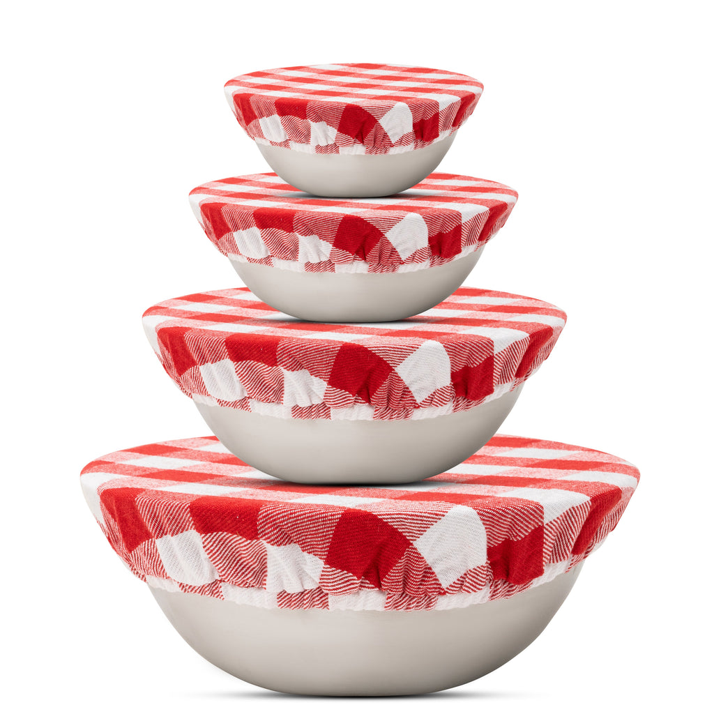 Cloth Bowl Covers uncategorized / needs cleanup with nature-inspired artwork - product view 9