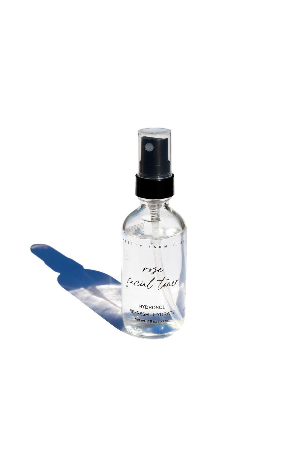 Organic Pure Rose Facial Toner toner with nature-inspired artwork - product view 3