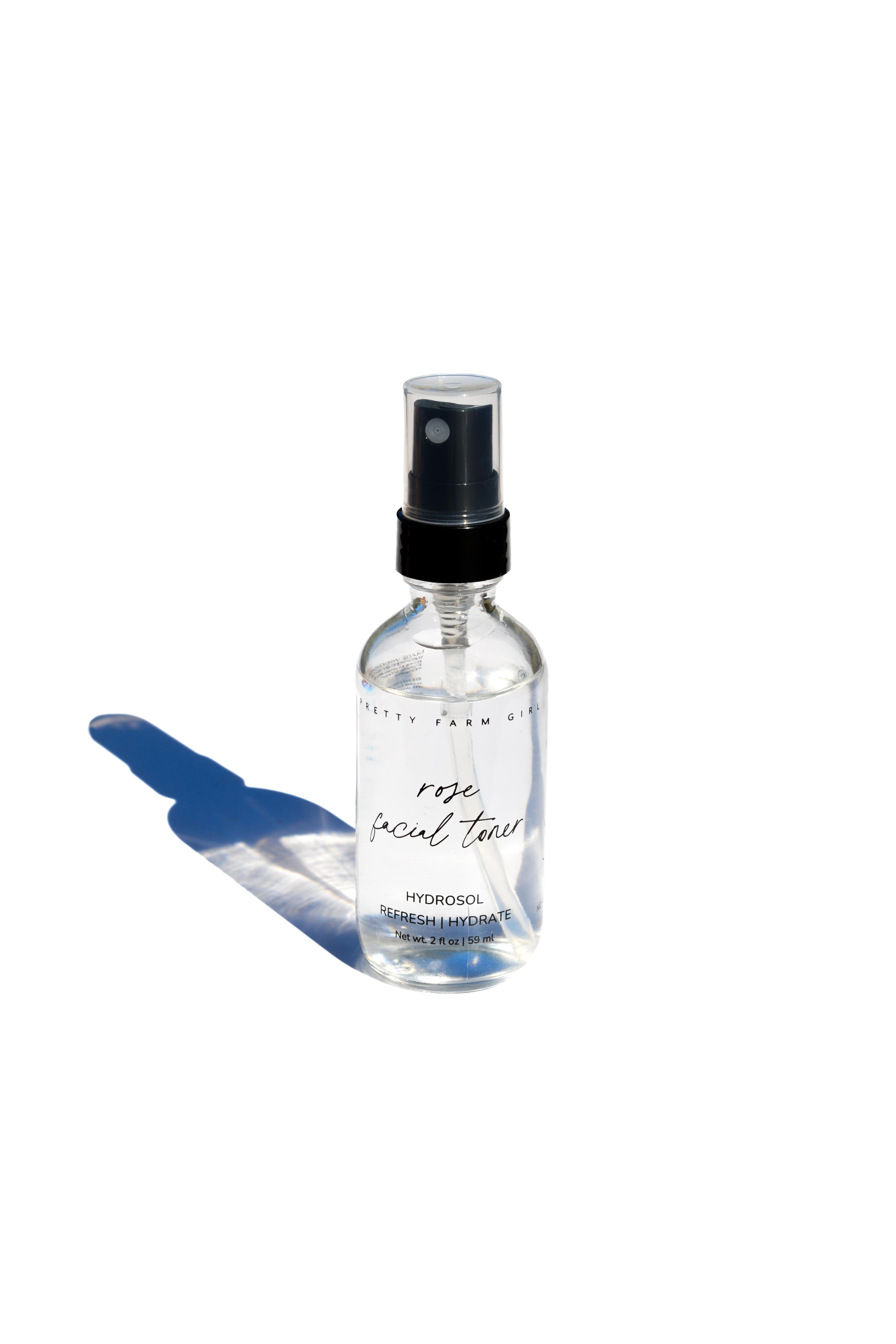 Organic Pure Rose Facial Toner toner with nature-inspired artwork - product view 3