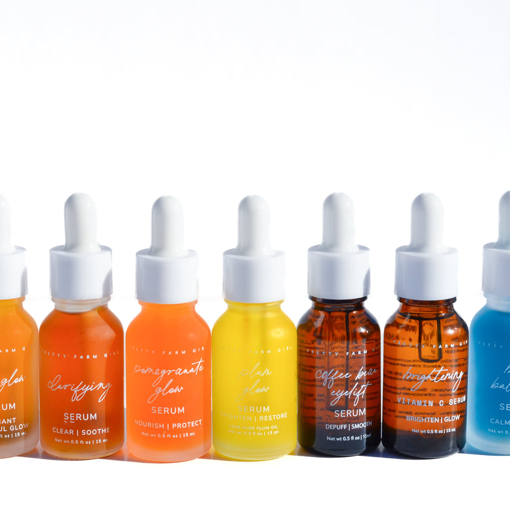 Daily Glow Serum Bundle Organic Pressed Nourishing Serums uncategorized / needs cleanup with nature-inspired artwork