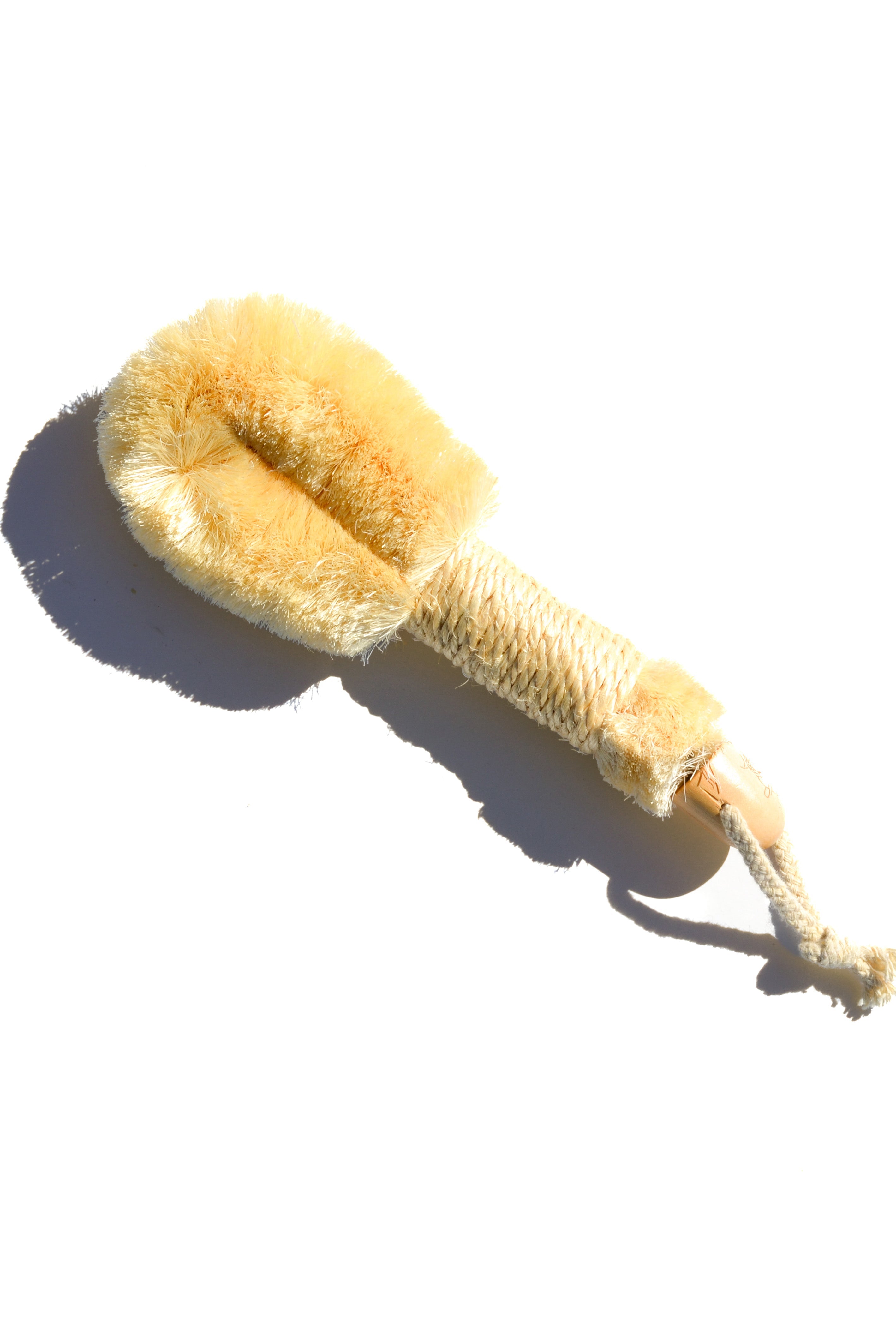 Sisal Exfoliating Dry Brush uncategorized / needs cleanup with nature-inspired artwork - product view 4