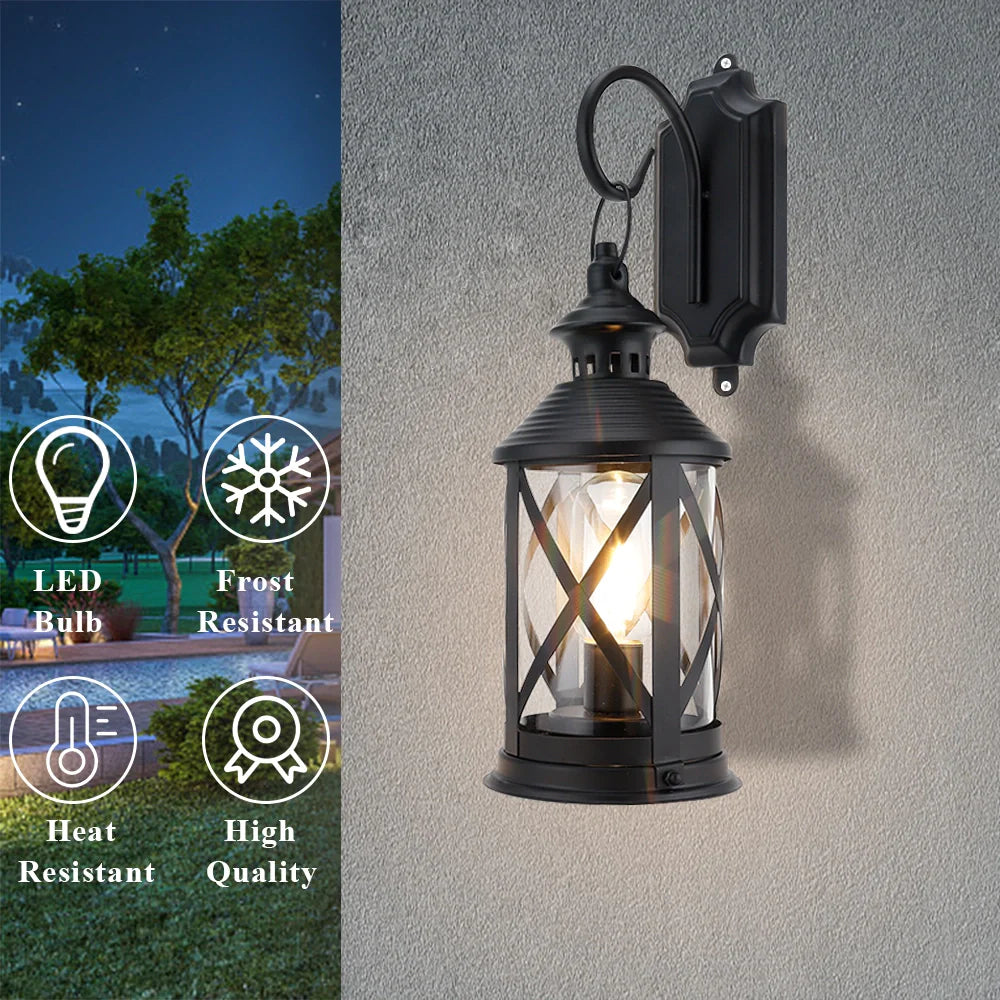 10'' Tall Decorative Cordless Table Lamps Led Edison Lights Hanging decorative candle lanterns with nature-inspired artwork - product view 7