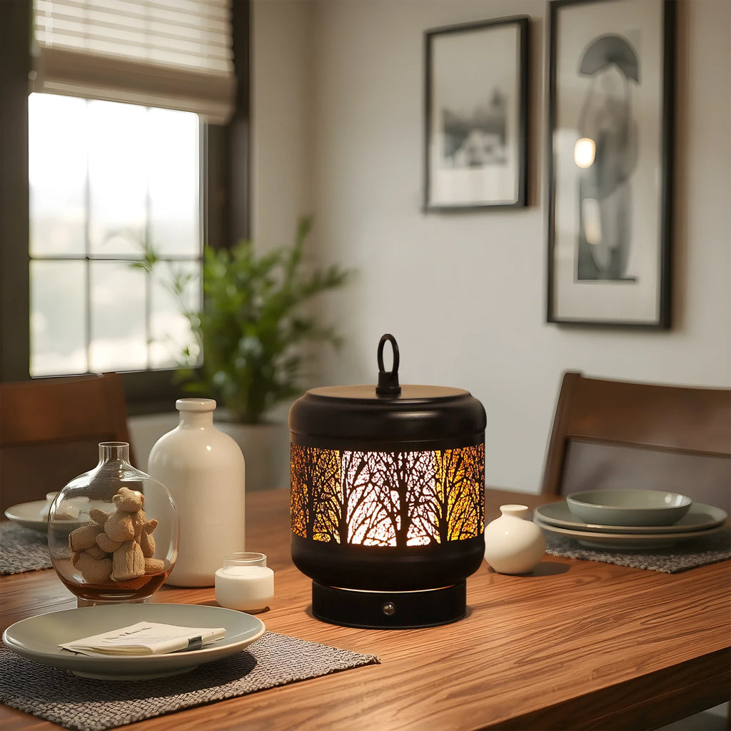 4000mah Rechargeable Battery Operated Desk Lamp uncategorized / needs cleanup with nature-inspired artwork - product view 3