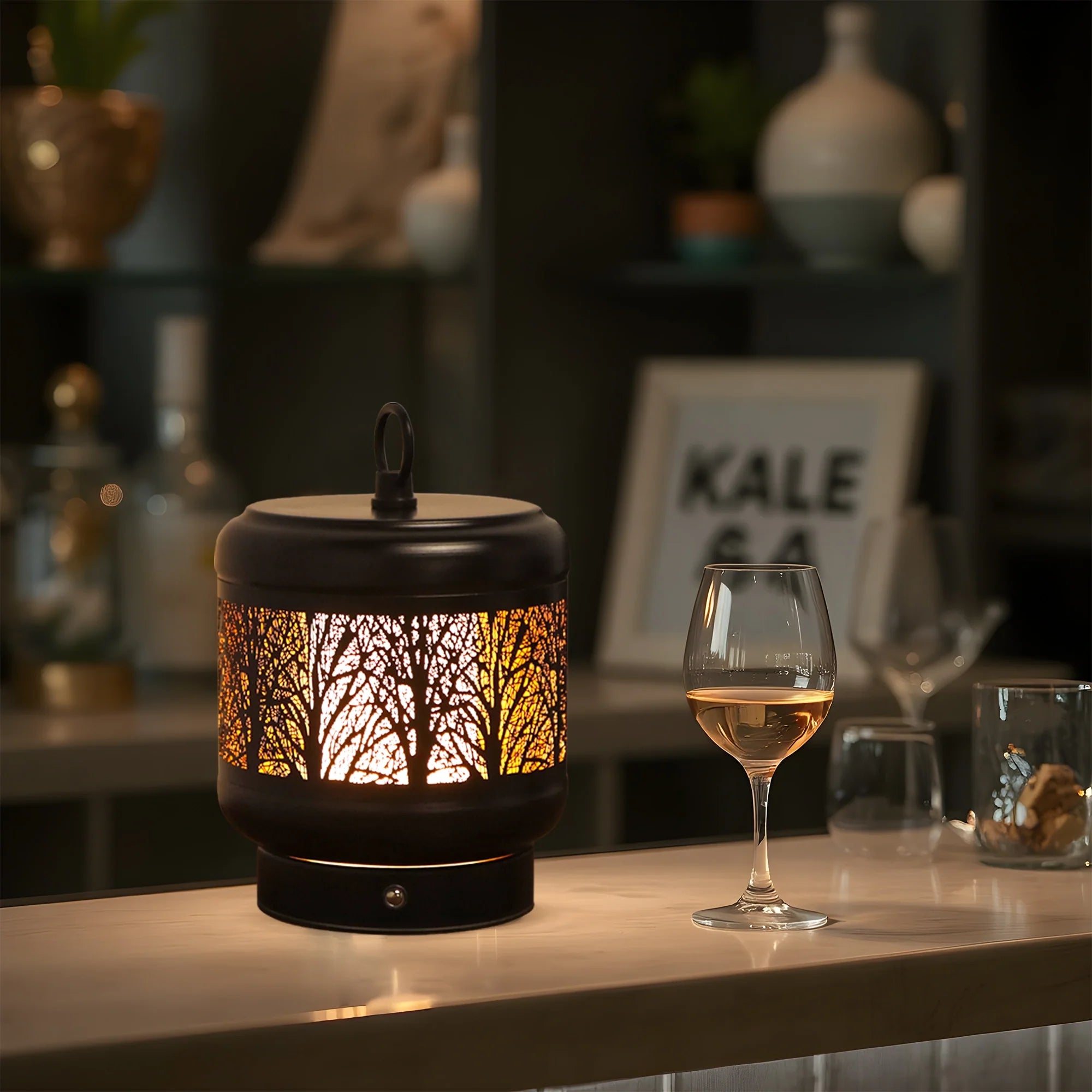 4000mah Rechargeable Battery Operated Desk Lamp uncategorized / needs cleanup with nature-inspired artwork - product view 2