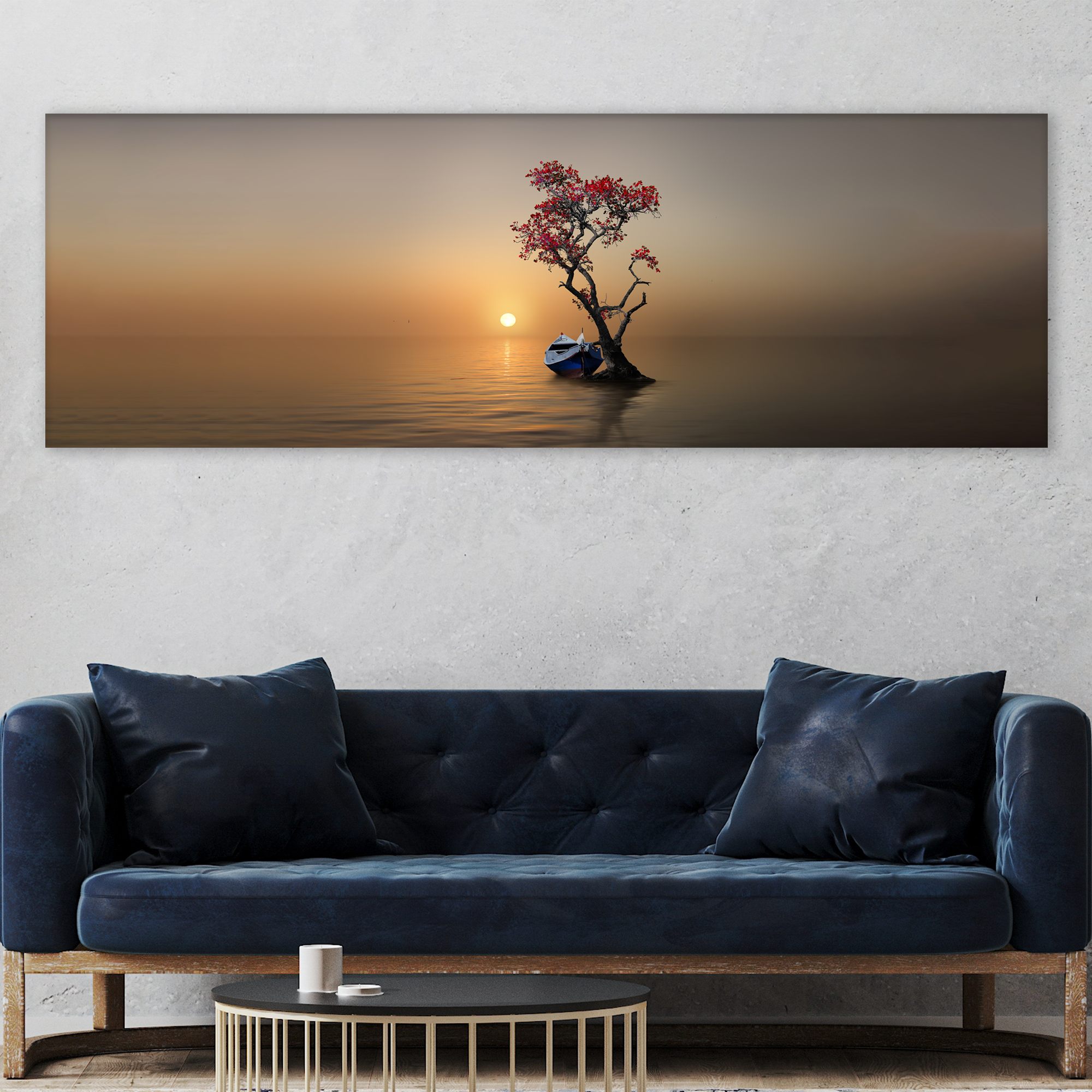 Alone Tree Canvas Iv wall art with nature-inspired artwork