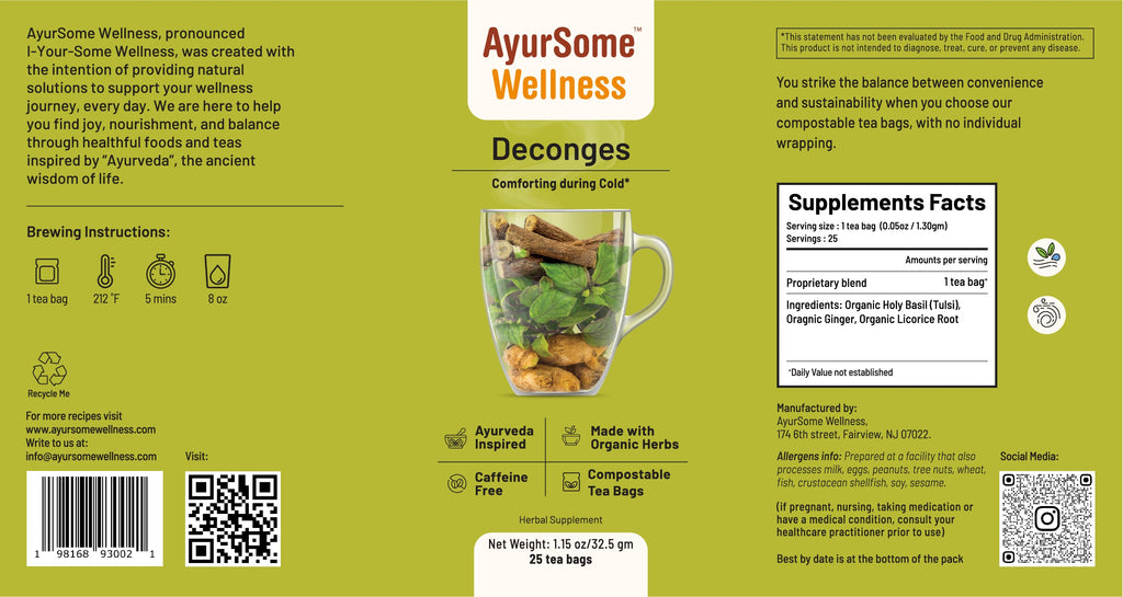 Deconges Tea tea & infusions with nature-inspired artwork - product view 5