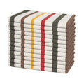 Striped Cloth Napkins uncategorized / needs cleanup with nature-inspired artwork