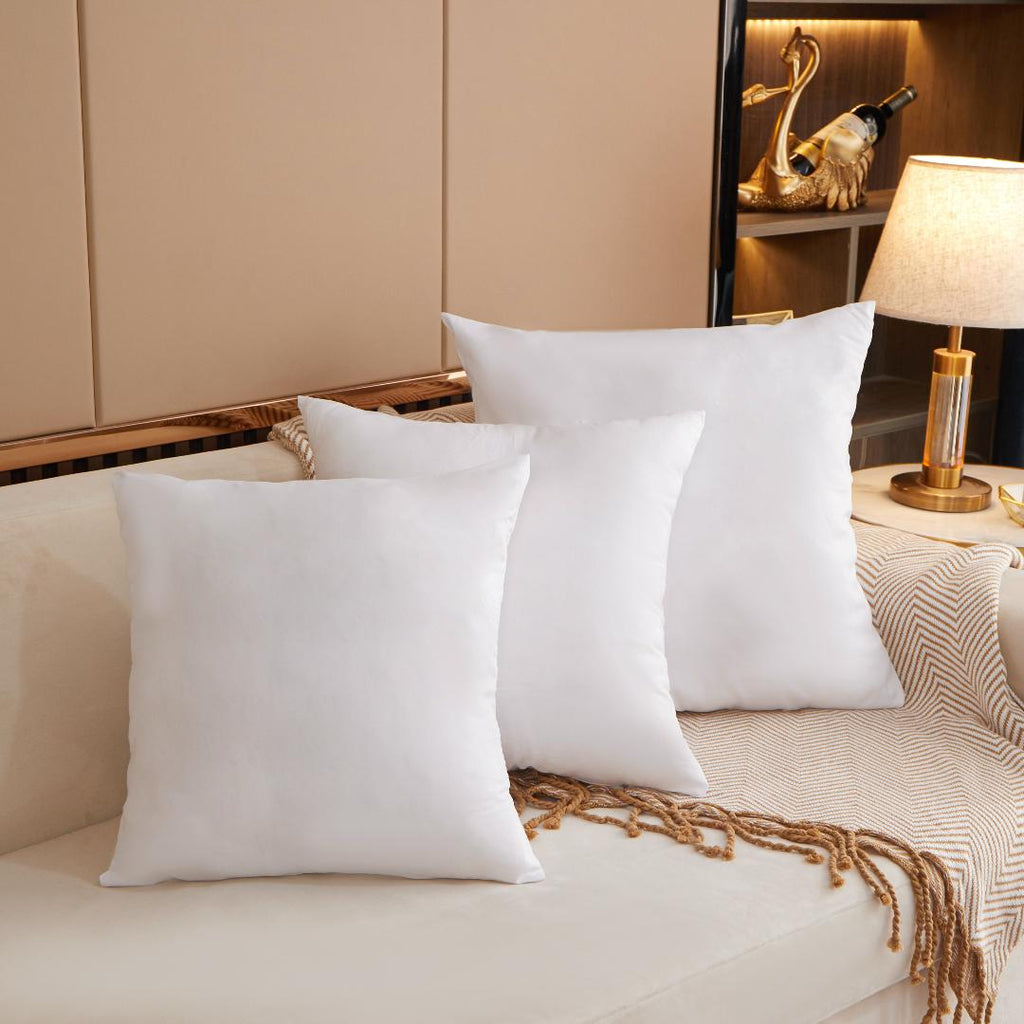 4pcs Throw Pillow Inserts, Square Cushion Inner Soft Fluffy Plump pillow cover with nature-inspired artwork - product view 13