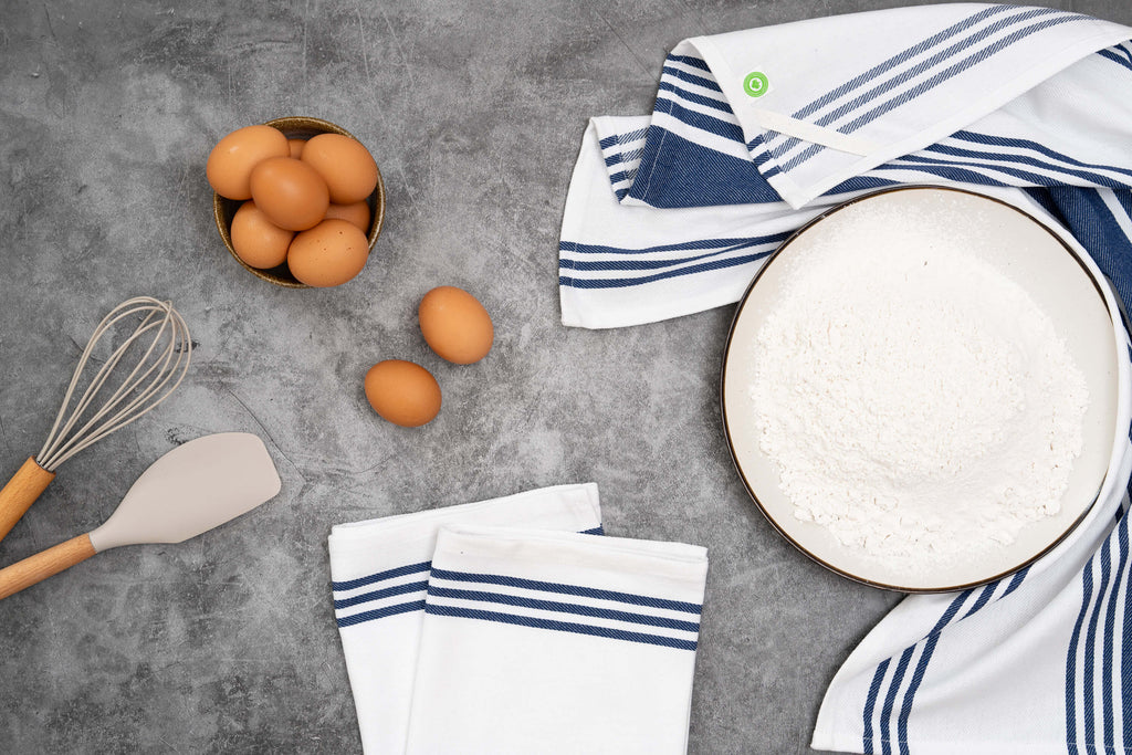 Striped Kitchen Towels home decor with nature-inspired artwork - product view 7