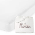 Organic Waterproof Pique Knit Mattress Cover mattress pad with nature-inspired artwork