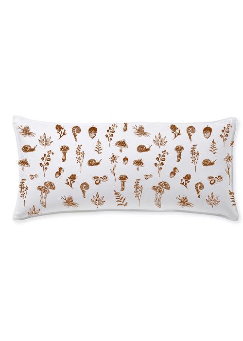 Woodland Whimsy Throw Pillow pillow cover with nature-inspired artwork