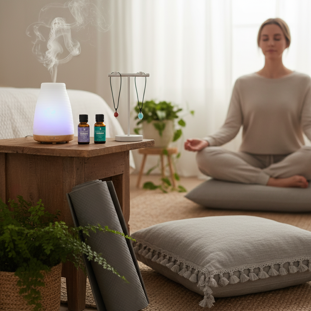Zen Wellness Bundle Lifestyle Mockup